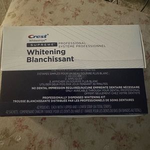 COPY - Crest whitening strips